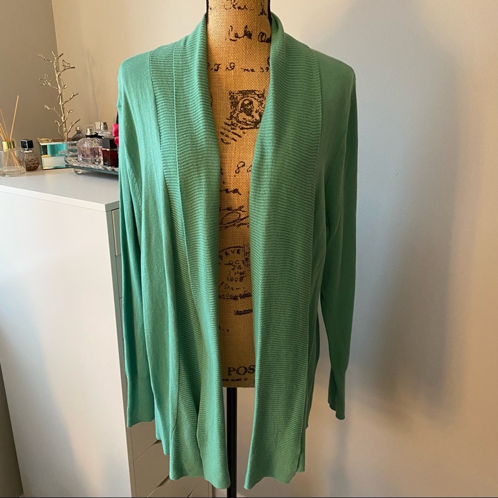 Mint Green Cardigan NWT - Picture 2 of 8